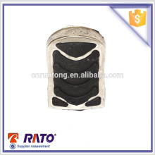 Golden supplier chrome foot rest rubber for motorcycle